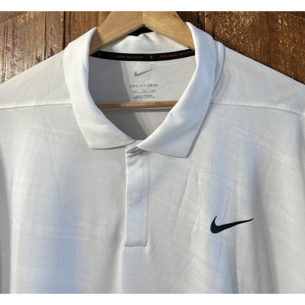 Mens Nike Polo Shirt Tiger Woods Collection Dri-FIT ADV DA3075 2XL Clean